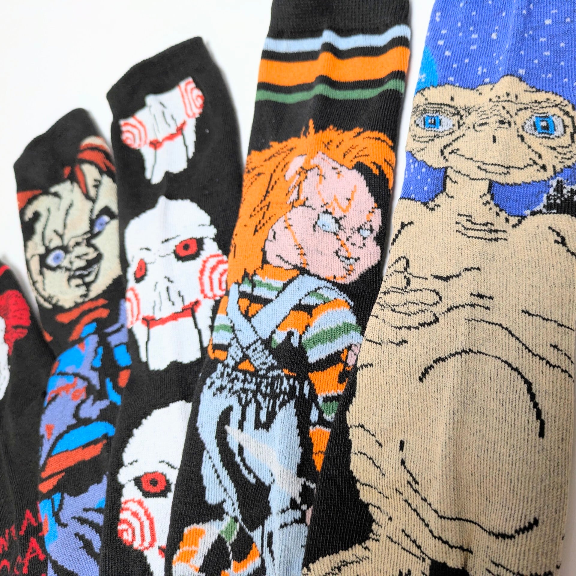 crew socks / クルーソックス 】【C】『 HORROR / SF MOVIE Character