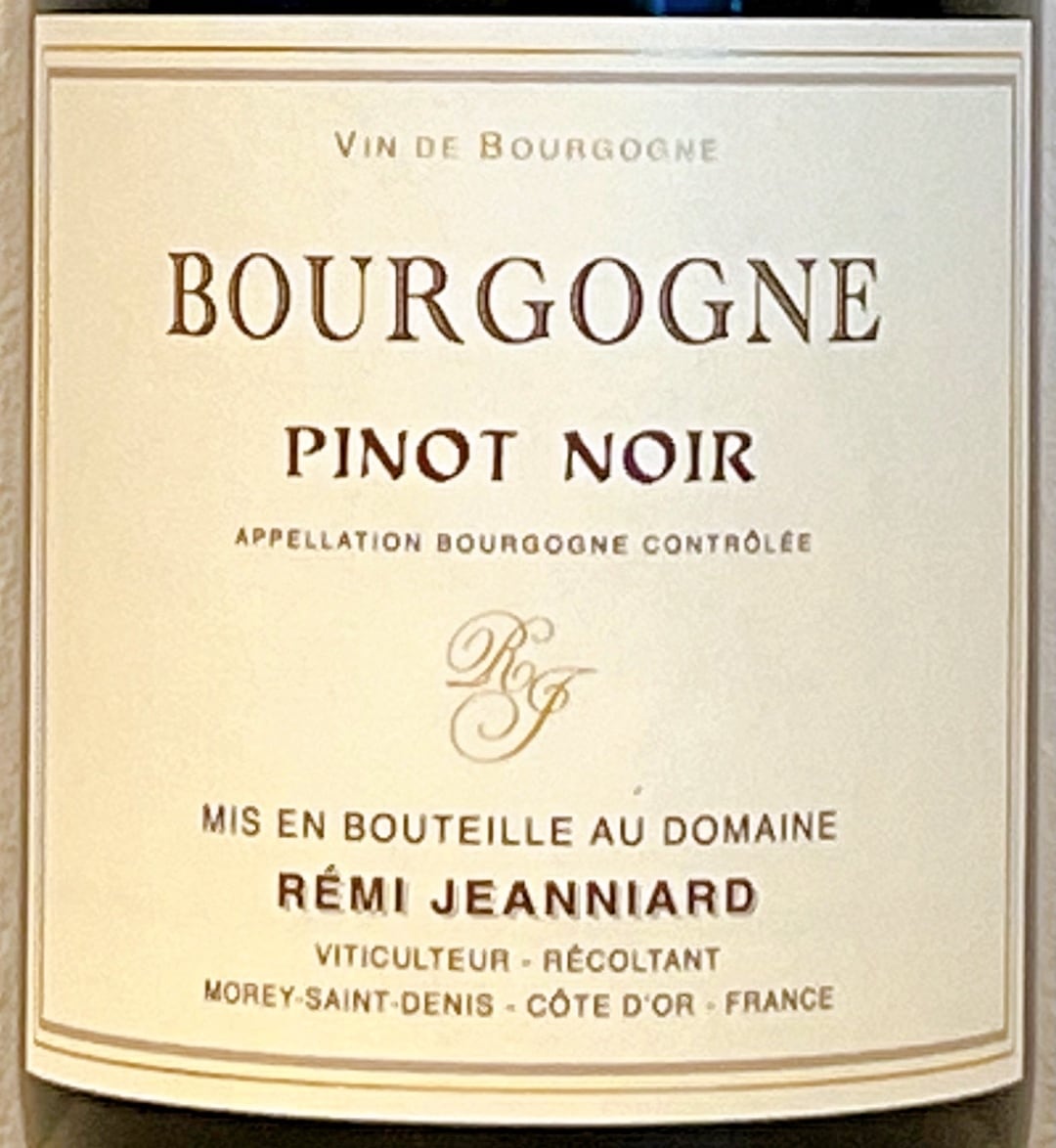 ブルゴーニュ・ルージュ 2023 レミ・ジャニアール | GALLERY&WINE MARGHU