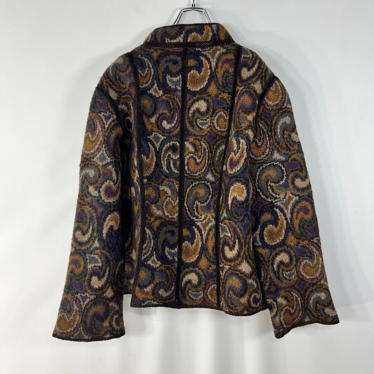 イタリア製 MISSONI ミッソーニ チャイナボタン ペイズリー ニット