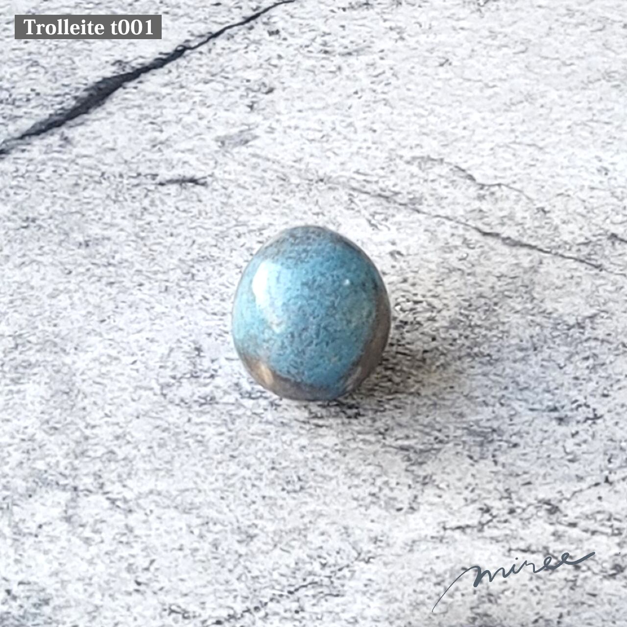 トロレアイト Trolleite t001|アセンションストーンタンブル・ブラジル産
