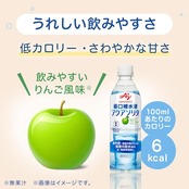 アクアソリタ 味の素 経口補水液 りんご風味 500mL 24本 水・電解質補給 [ケース販売]
