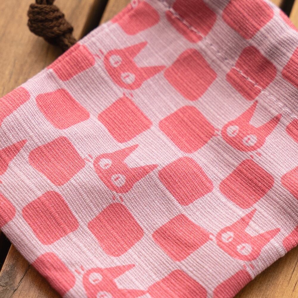 魔女の宅急便 きんちゃくすたんぷ 市松ジジ（スタンプ/9820） | す