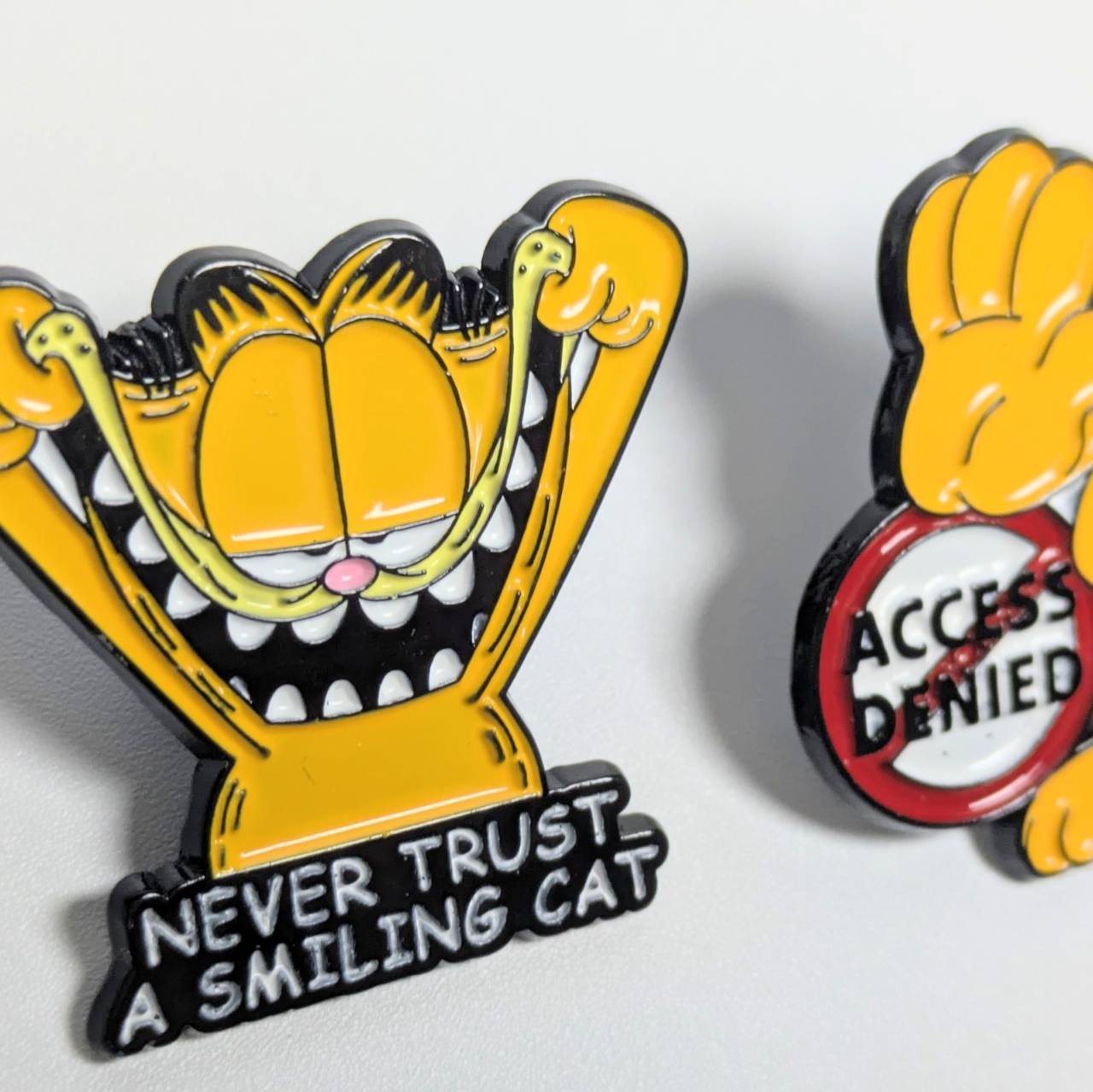 送料無料! ★ピンズ PINS★ピンバッジ 【 Garfield (ガーフィールド) 】10P SET 〚アメリカン雑貨 アメトイ〛