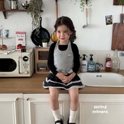 韓国子供服 / 26Autumn / 〖取寄〗second moment / シュガードットホルターネック / キッズ服 / 女子服 *XS~JL*