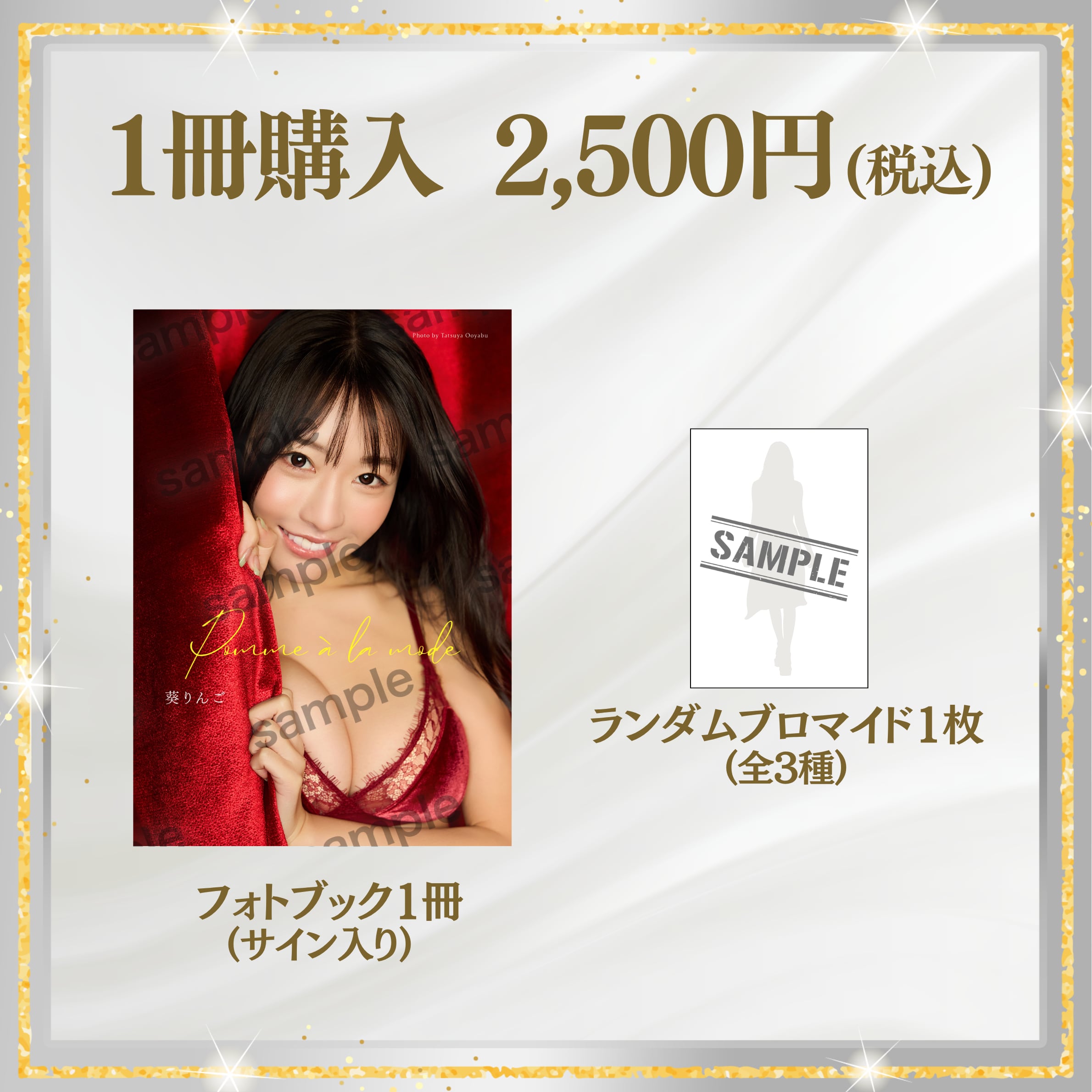 【フォトブック1冊】葵りんご 1st. フォトブック「Pomme à la mode」(特典付き) 【AIPB-0117】