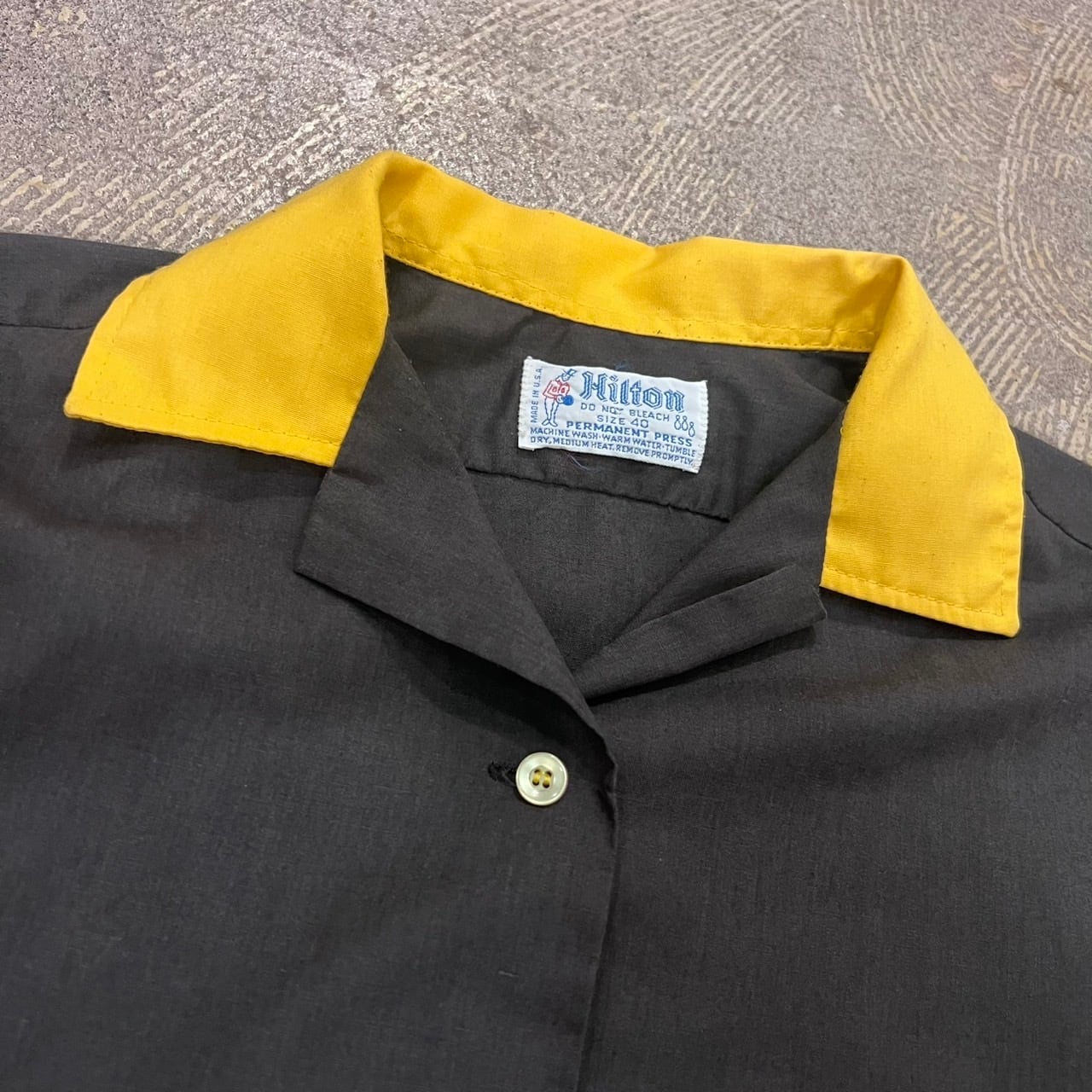 70's Hilton Bowling Shirt | BLUE VALENTINE