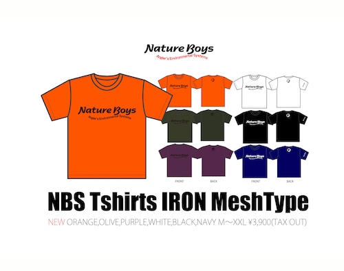 NatureBoys /Tshirts IRON MESH 2023