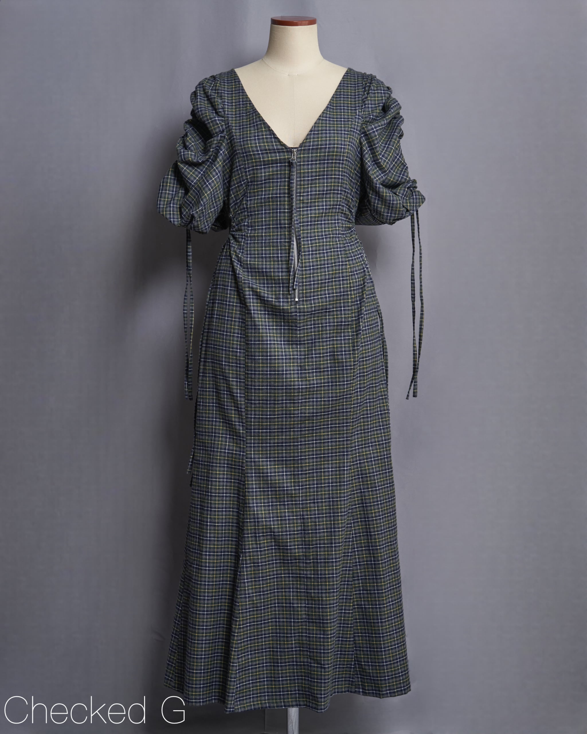 【Dead Stock】Mermaid Vintage Dress | AMBERGLEAM