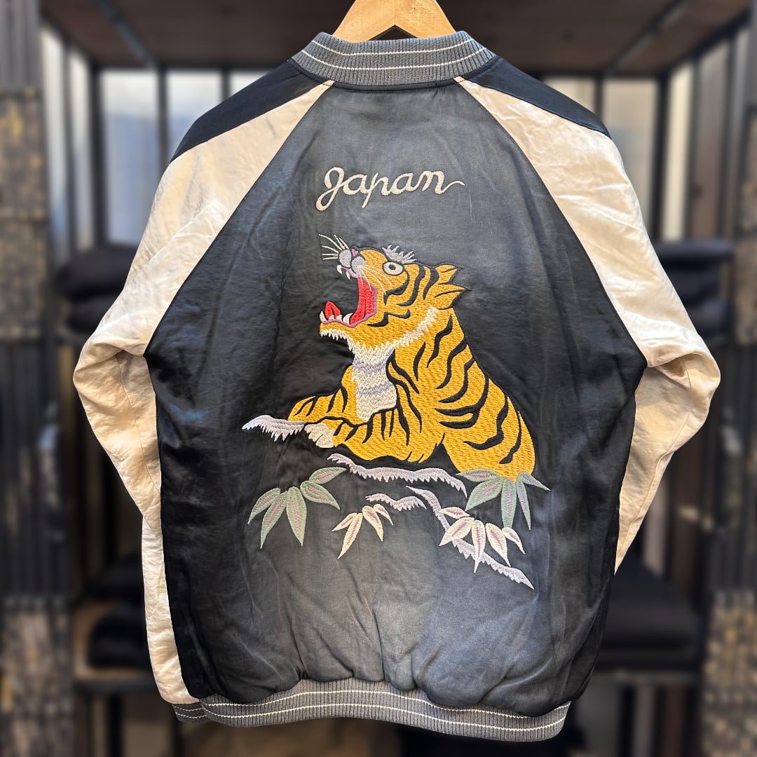 【HOUSTON】レーヨン　スーベニア ジャケット (TIGER) HOUSTON / ヒューストン 51525 RAYON SOUVENIR JACKET (TIGER