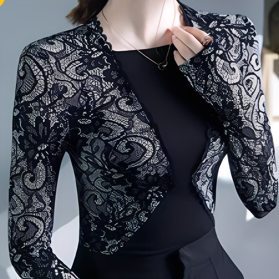 レースボレロデザイン ダンストップス ds0896