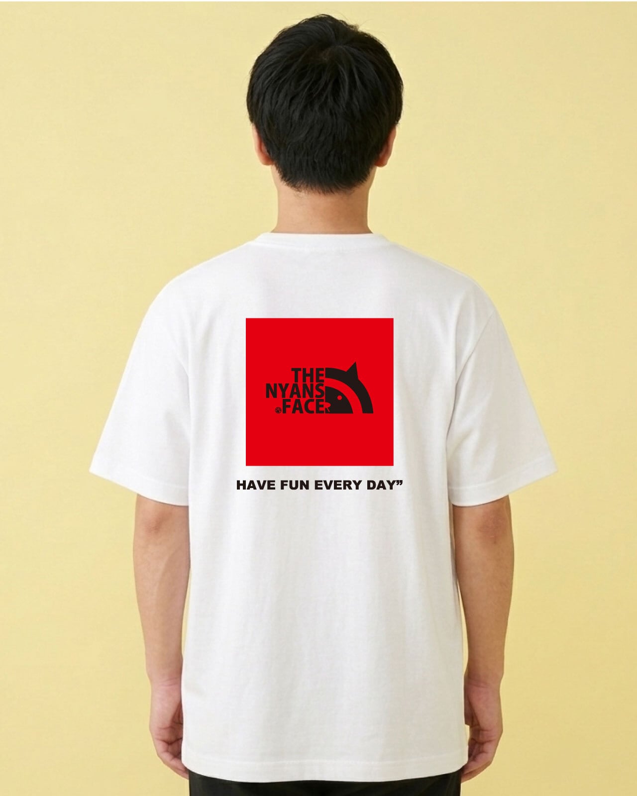 ニャンズフェイス前後】Tシャツ｜ マジックマインド | マジックマインド