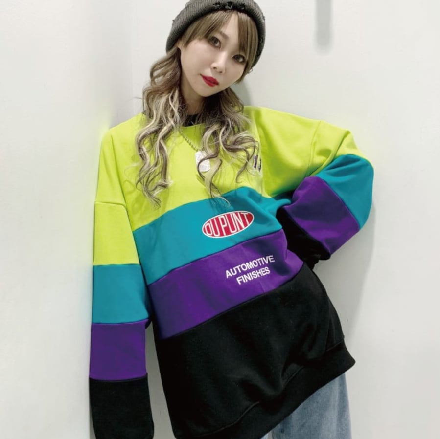 【50%OFF】カラフルMIXカラー13スウェット