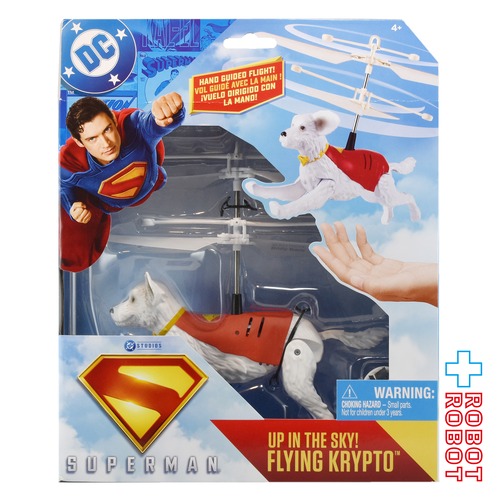 DC クリプト・ザ・スーパードッグ(スーパーマンの犬) 空飛ぶトイ 箱入未開封新品