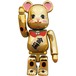 メディコム ベアブリック BE@RBRICK 100% 招き猫 金運 金メッキ 弐 未開封 4号店商品