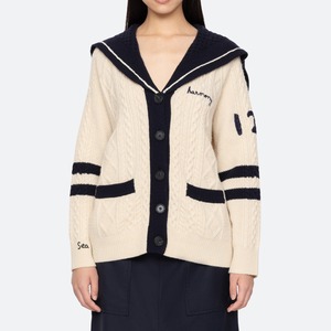 SEA NY　MAREN KNIT CARDIGAN　CREAM