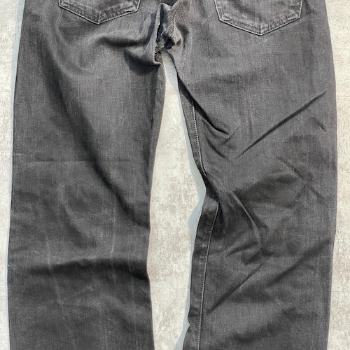 【W31 L32】 メキシコ製 levi's ブラックデニム リーバイス 501 詳細写真15