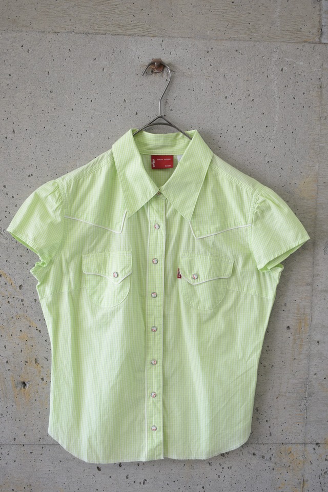 Summer-print blouse