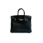 HERMES バーキン25　トゴ　ノワール　G金具