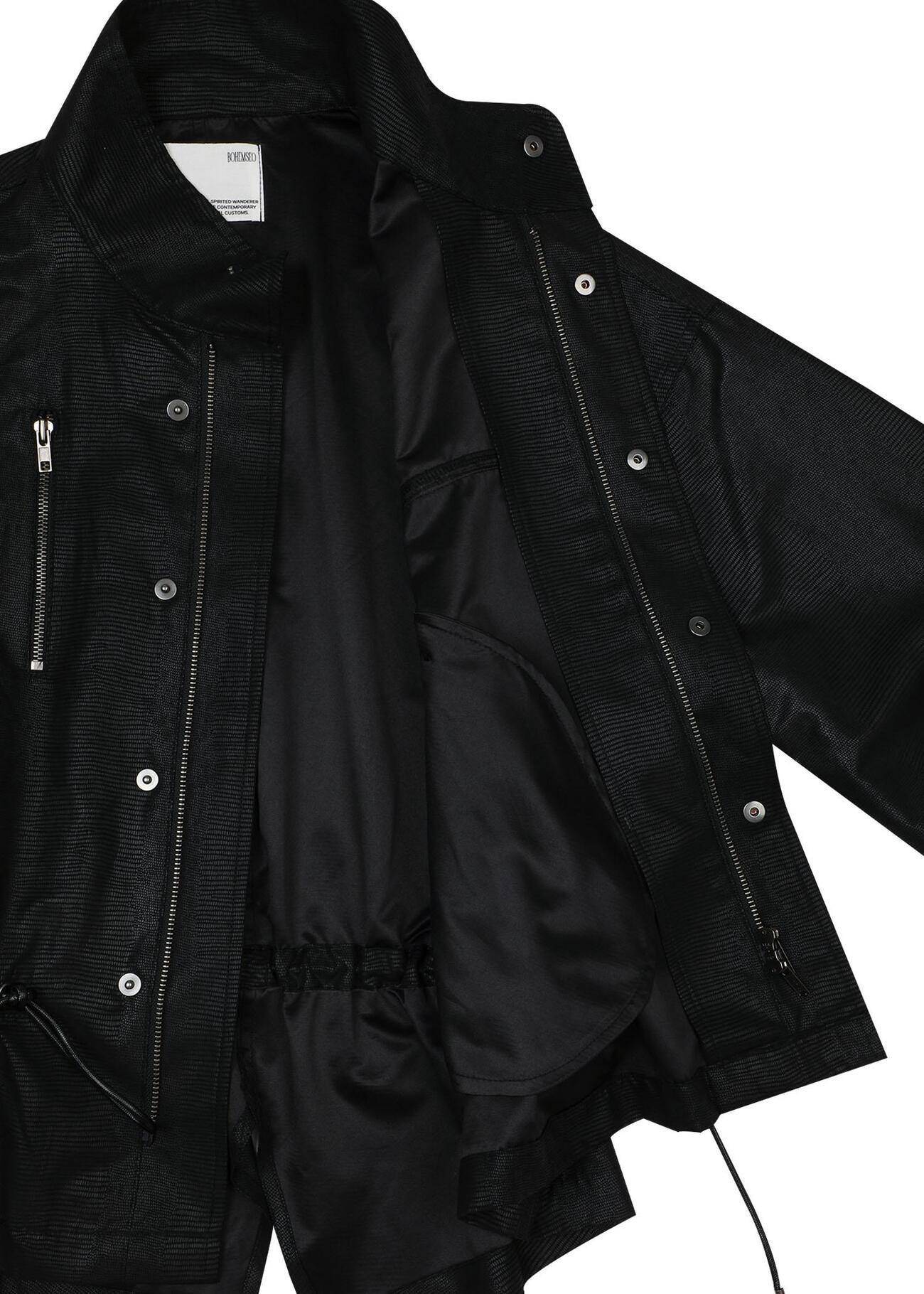 BOHEMIAN SEOUL] FIELD SAFARI HALF JACKET, BLACK 正規品 韓国