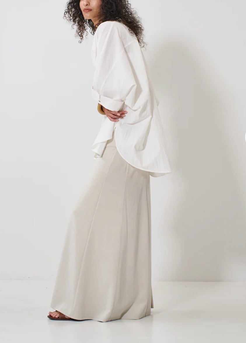 YENN 】 ROUND FORM SHIRT | valance 福井｜レディース セレクト