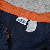 gimmick navy wide detachable nylon pants