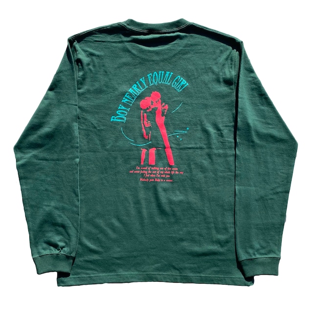 Dirty.d L/S tee（Green）