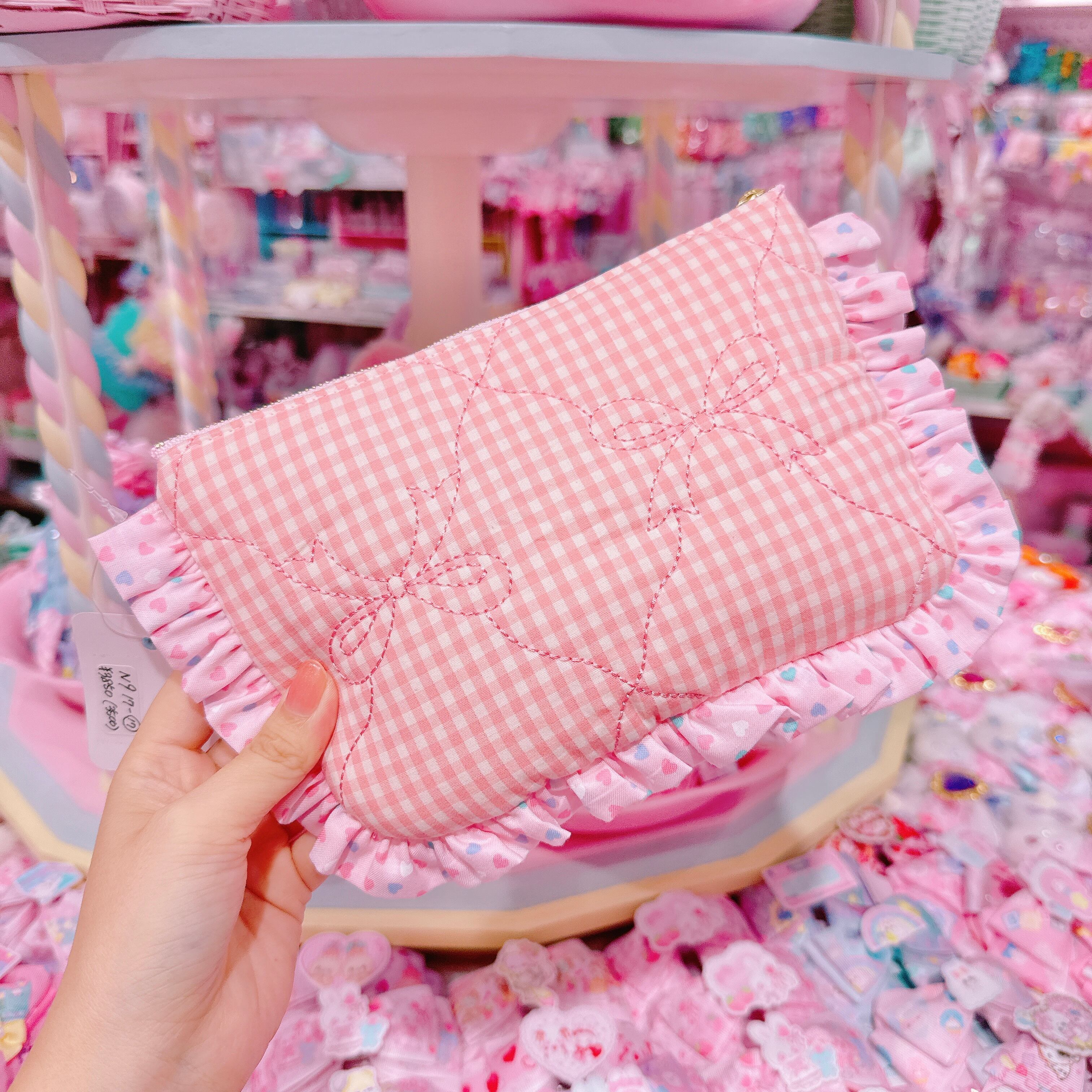 【N9】17-17シャカシャカフリルBIGポーチ