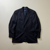 90s USA nautica ウール 肩パッド テーラードジャケット ネイビー ノーティカ 38R 古着