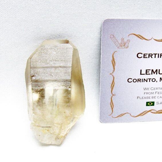 レムリアンシード スモーキークォーツ 原石 ブラジル ミナスジェライス州 コリント産 一点物 171-7465