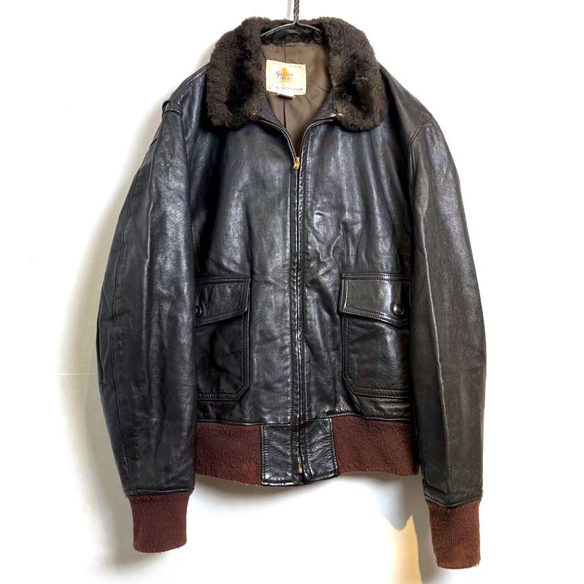 Golden Bear 80~90s CWU-45P レザージャケット 40|ファッション Golden Bear 80~90s CWU-45P レザージャケット 40|ファッション