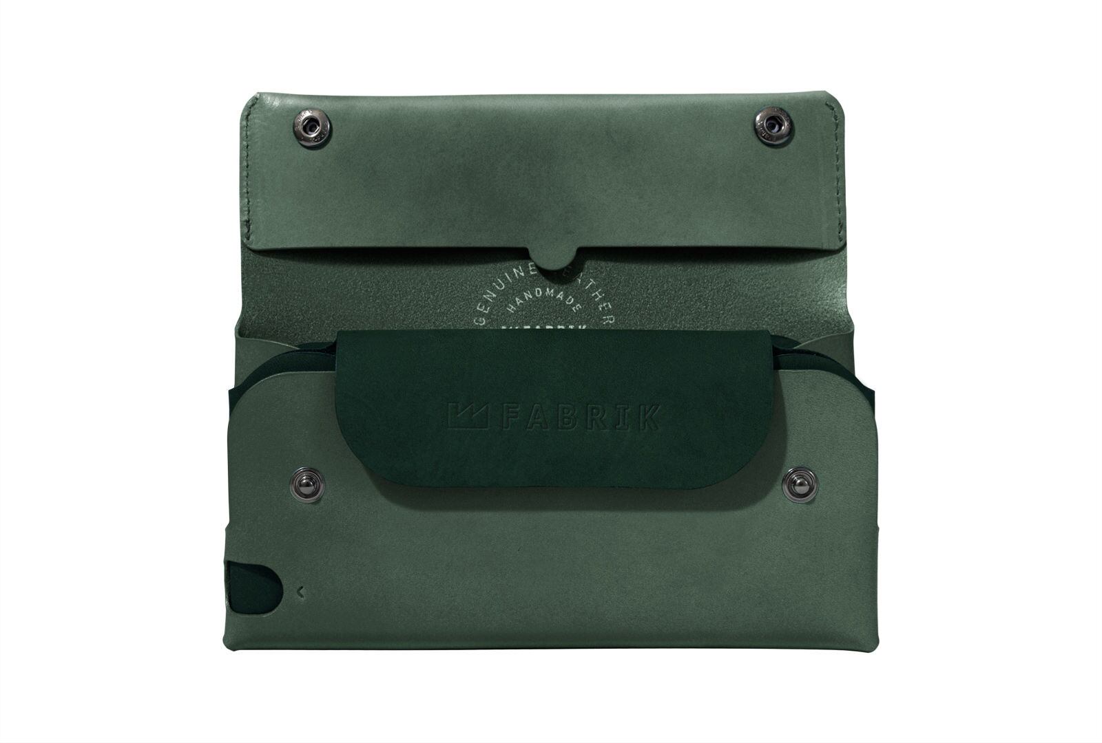 多彩な長財布 LONG WALLET:P / DARK GREEN | FABRIK® ONLINE STORE