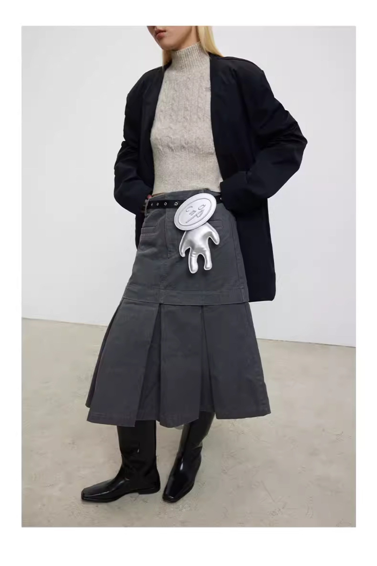 CONP Face Logo Card Bag