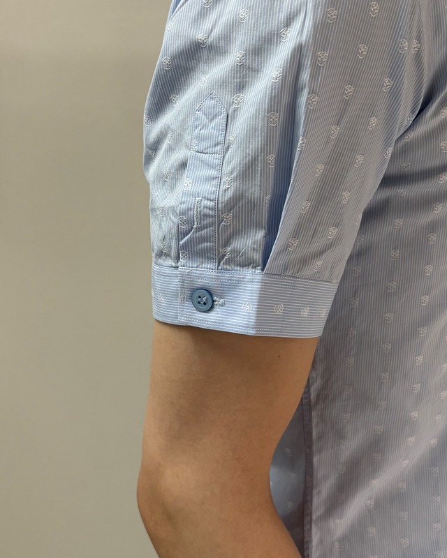 【ALEXANDER McQUEEN】skull dots half sleeve shirt