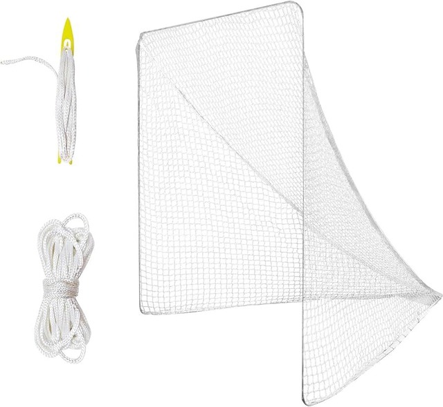 Wiseek 4mm ラクロスゴールネット（約183cm × 183cm × 213cm）