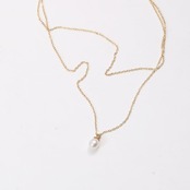 230N　パール二連ネックレス