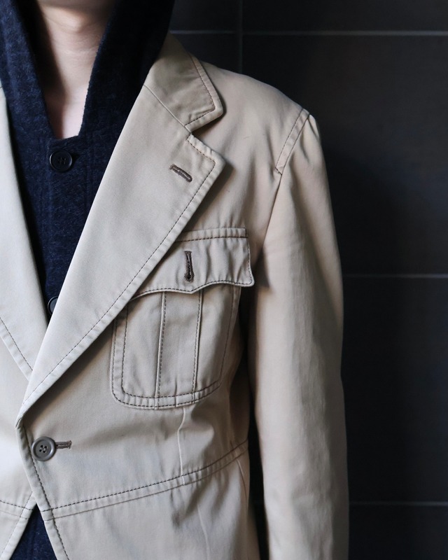 【COMME des GARÇONS homme plus】deformed 1B tailored jacket