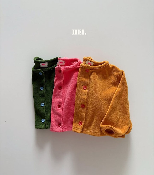 【取寄】hei|tok tok cardigan|トクトクカーディガン|XS-XL|kids|26 autumn
