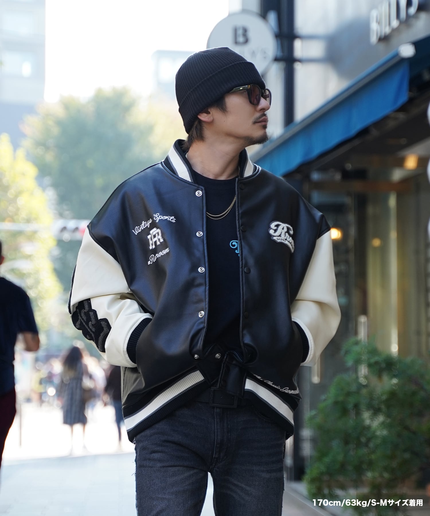 リルーム スタジャン Reroom STADIUM JACKET