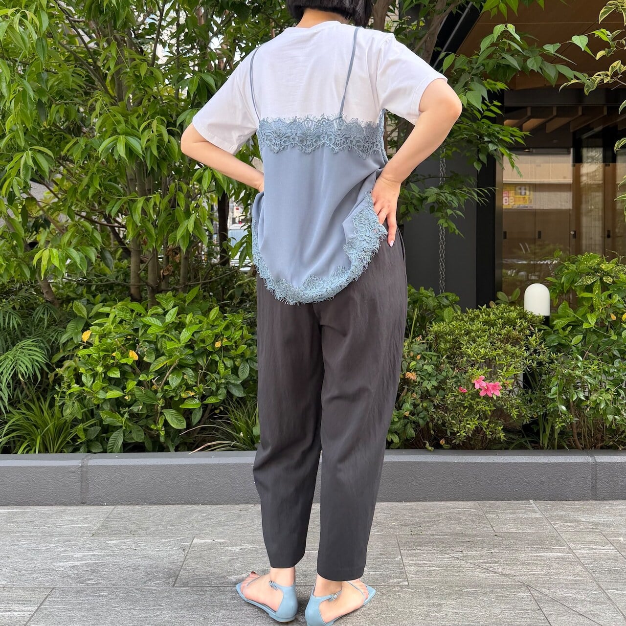 即納【anna kerry】アンナケリー ズアーブパンツ 8分丈 | fpserizawa