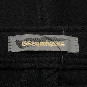 vintage ISSEY MIYAKE black wool ski pants