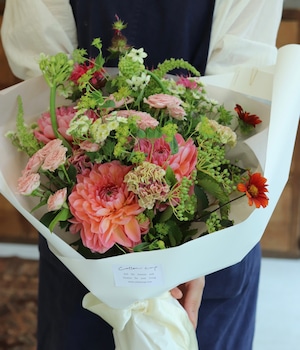 おまかせ季節のブーケ 生花