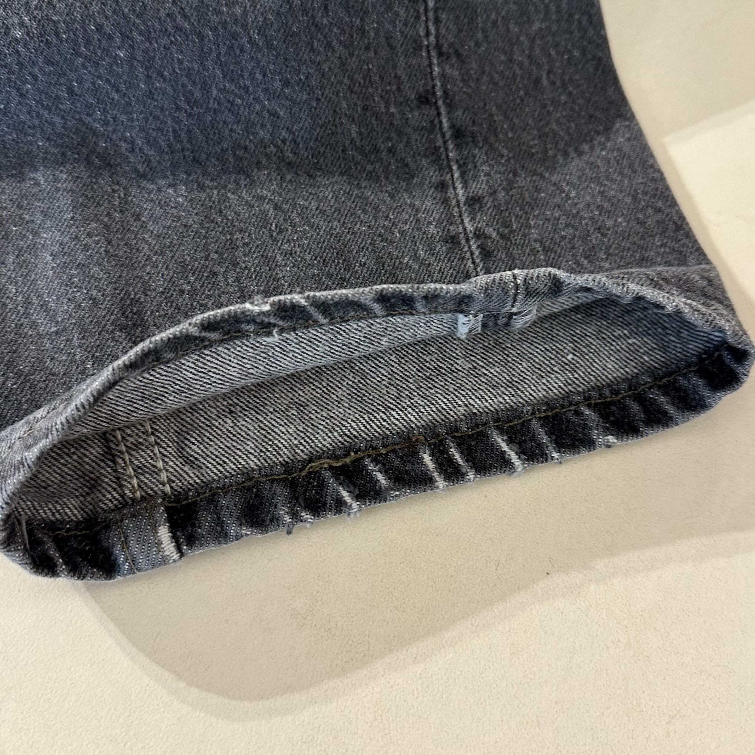 90s LEVIS 501 YARN DYED BLACK DENIM (31×30) | BerBerJin Yuhodo