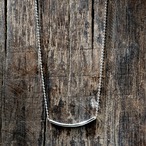 Bar & Ball Chain Necklace (45cm)