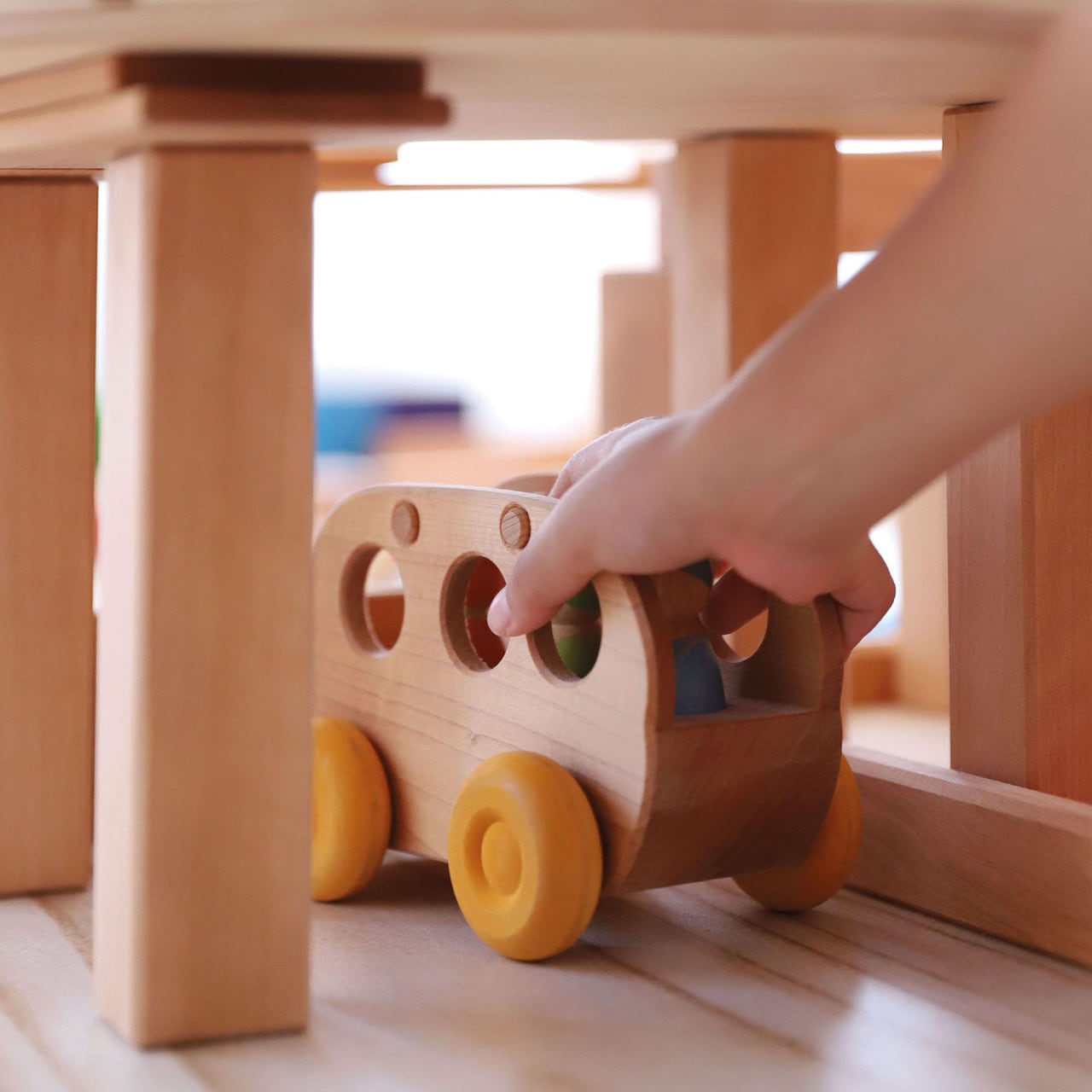 グリムス ステップブロック ナチュラル | Earth8toys