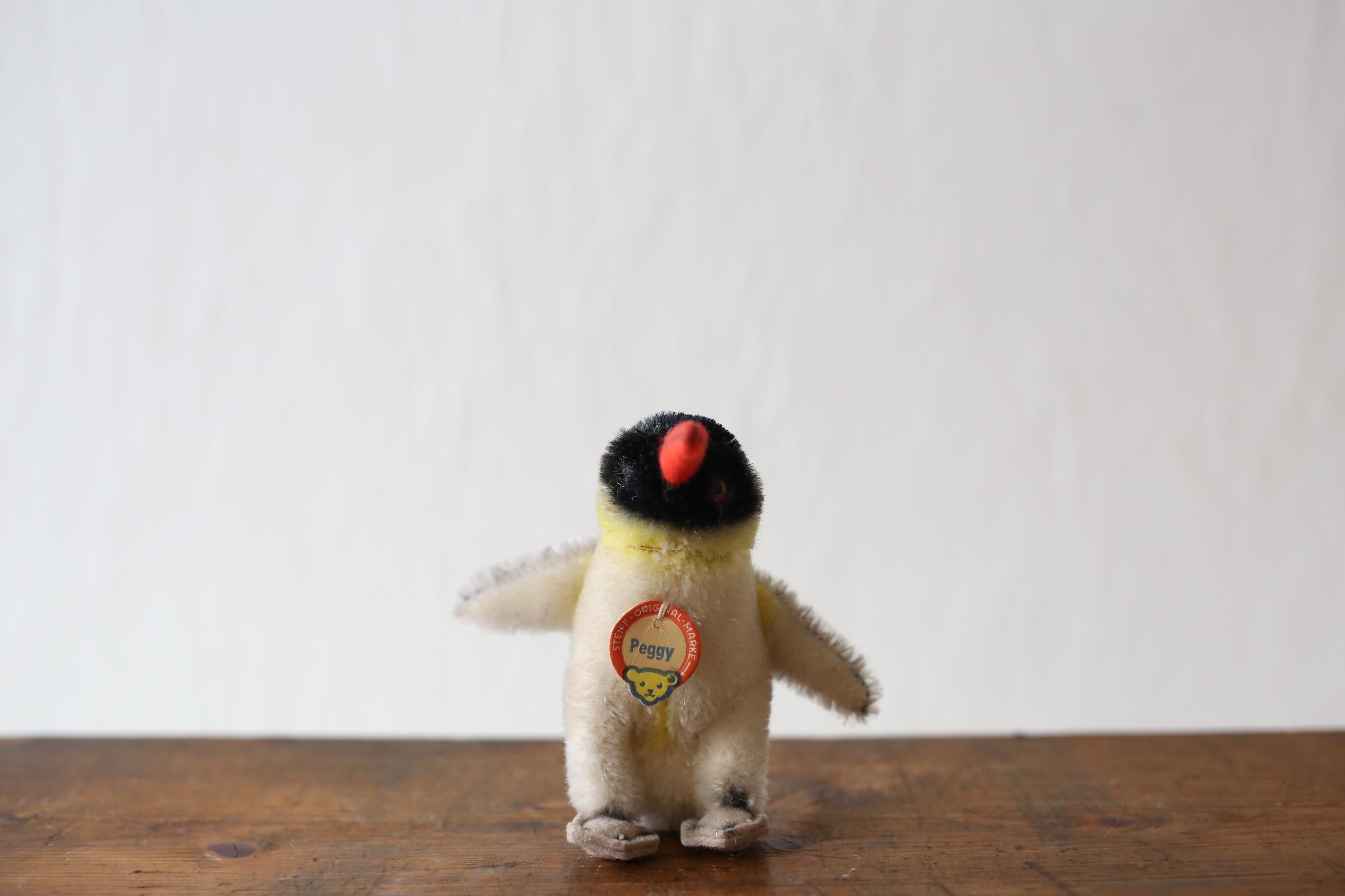ドイツ ヴィンテージ Steiff シュタイフ ペンギン『Peggy』10cm N-01711