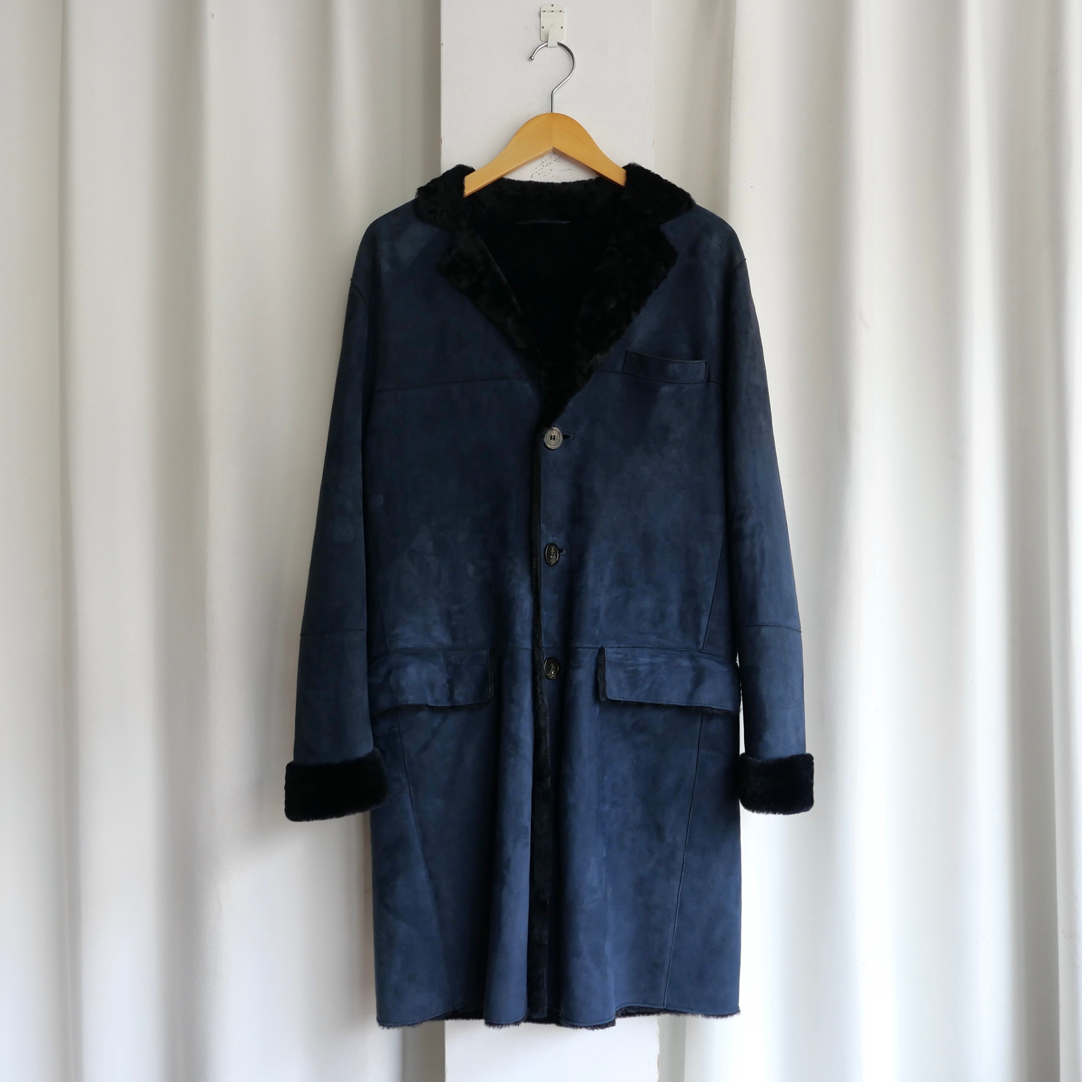 EMPORIO ARMANI ムートンコート　中綿 EMPORIO ARMANI MOUTON COAT | safarionline