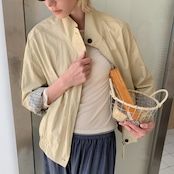 Doublure Check Stand Collar jacket F0610