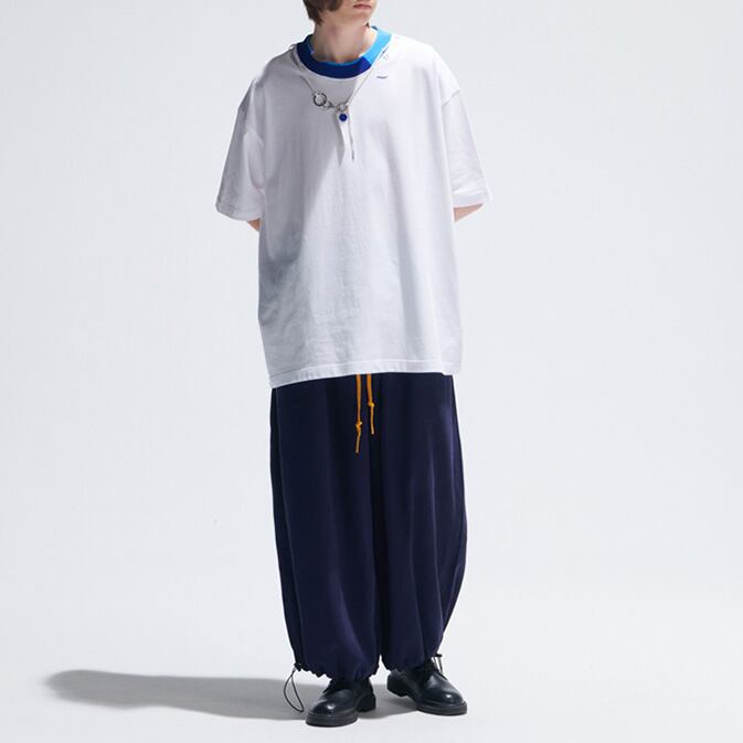 ★CONTRAST STITCH NECKLACE DESIGN T（unisex)　　　A0604