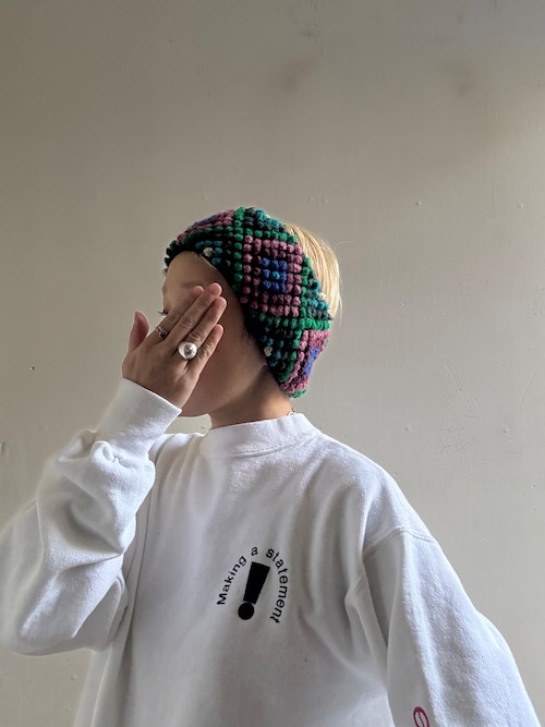 Vintage Wide Design Hair Band