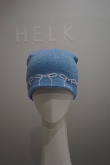 帽子 CROCHEANT Short Ribbon Beanie Ribbon beanie - CROCHEANT | 60% - Asian Fashion Online Store